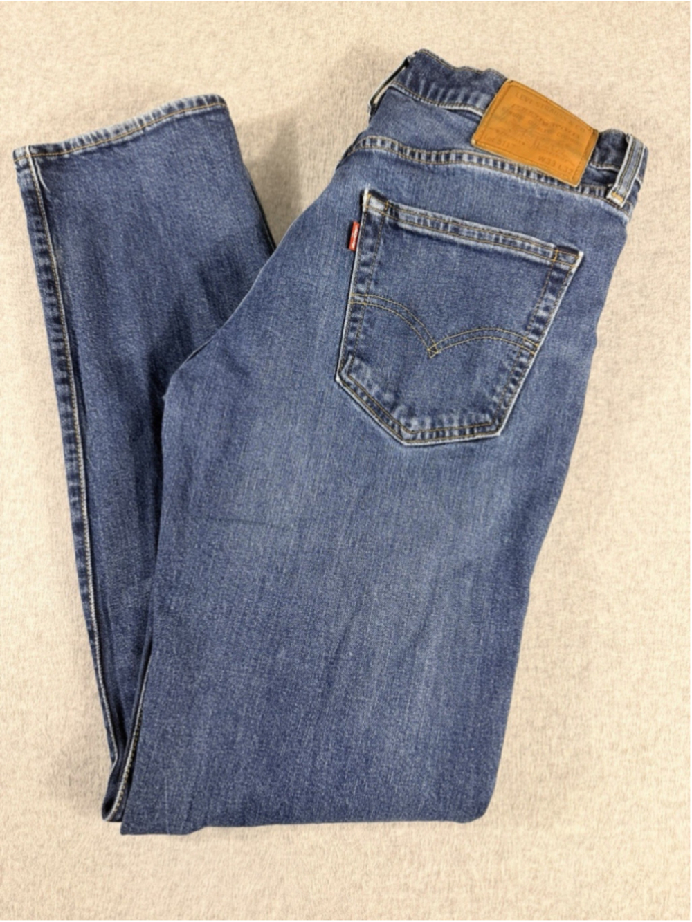 Levis 511 Slim Jeans Mens 33x32 Blue Premium Denim Waterless Stretch